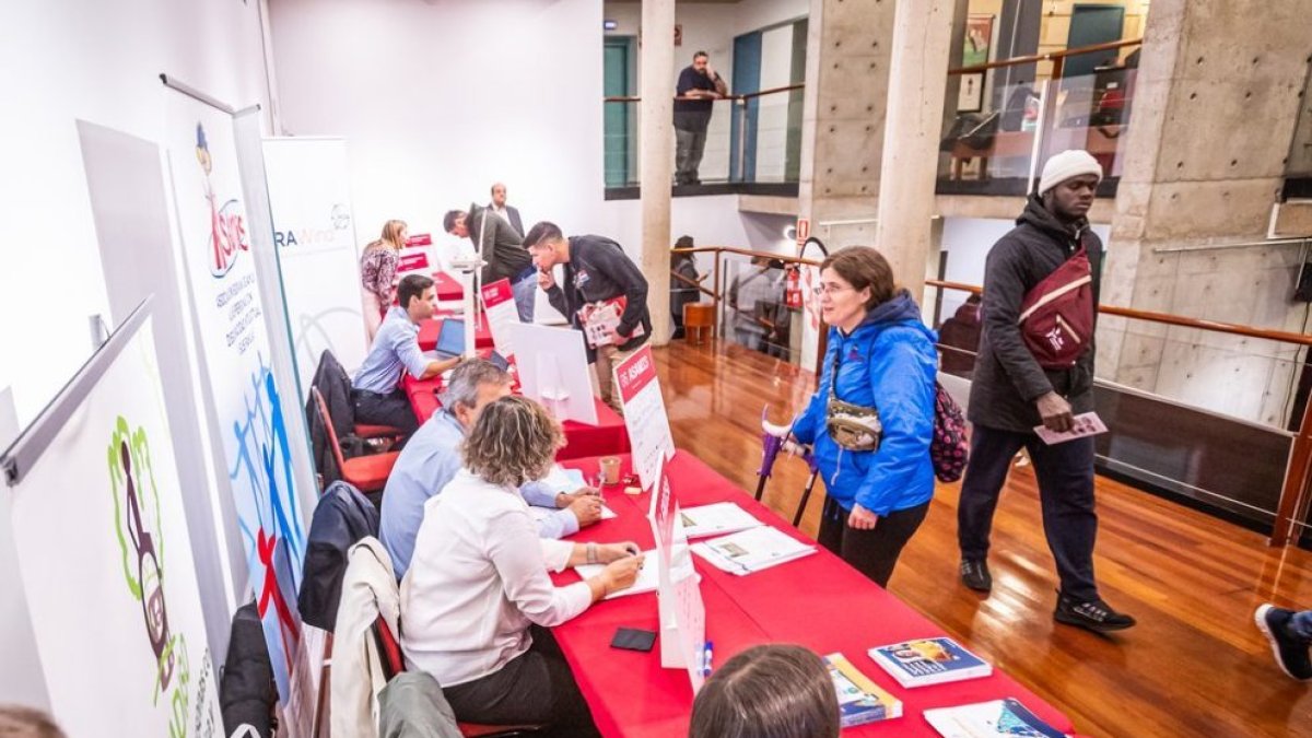 Imagen de una edición de la Feria de Empleo.