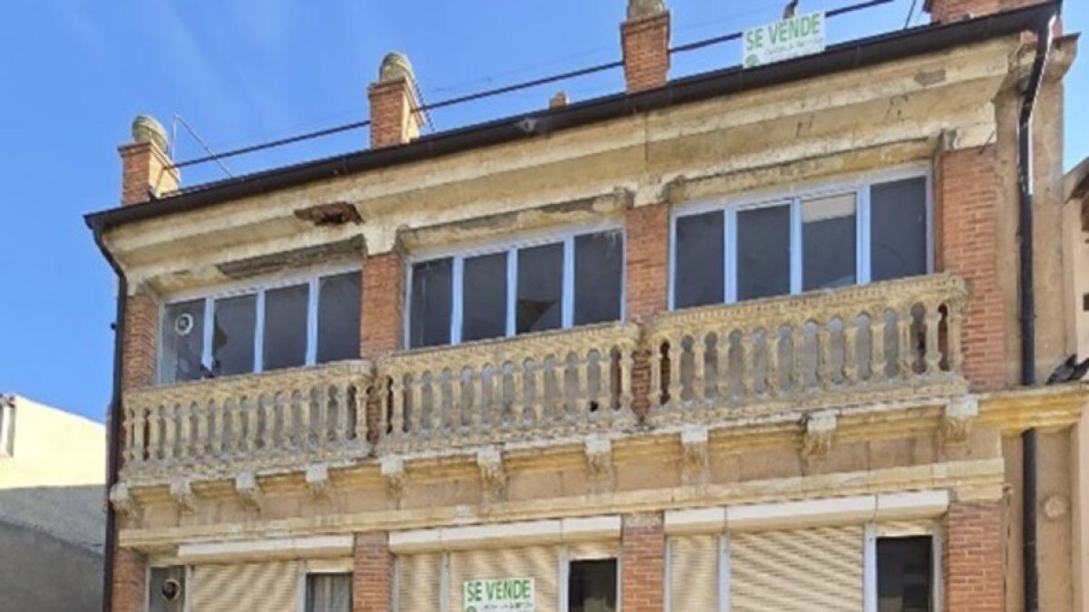 Edificio antiguo que se transformará en coworking.