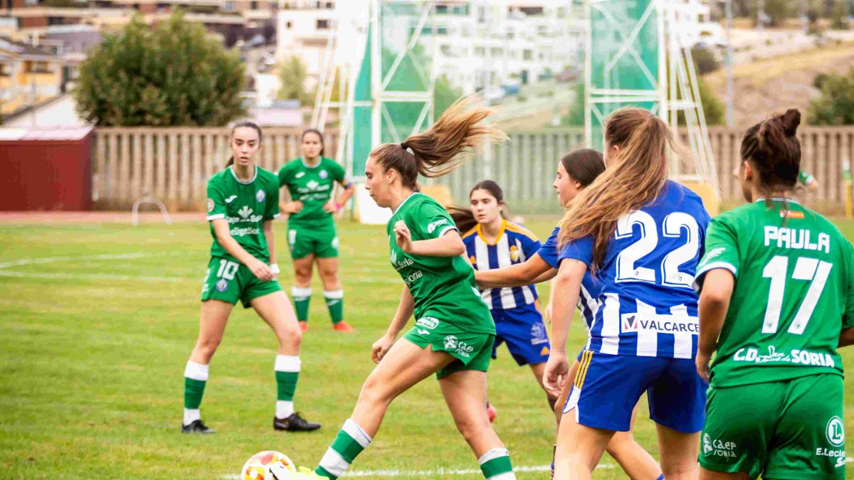 Imagen de archivo de un partido del San José femenino de esta temporada.