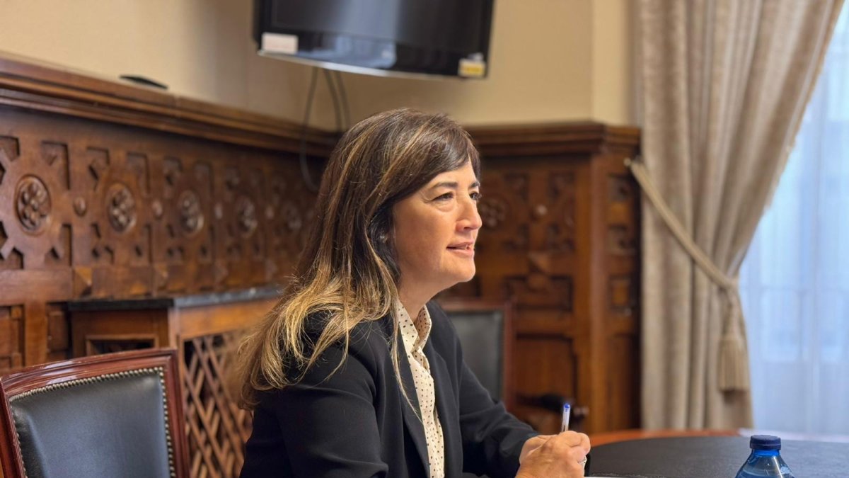 Laura Prieto, presidenta de Servicios Sociales en Diputación de Soria.