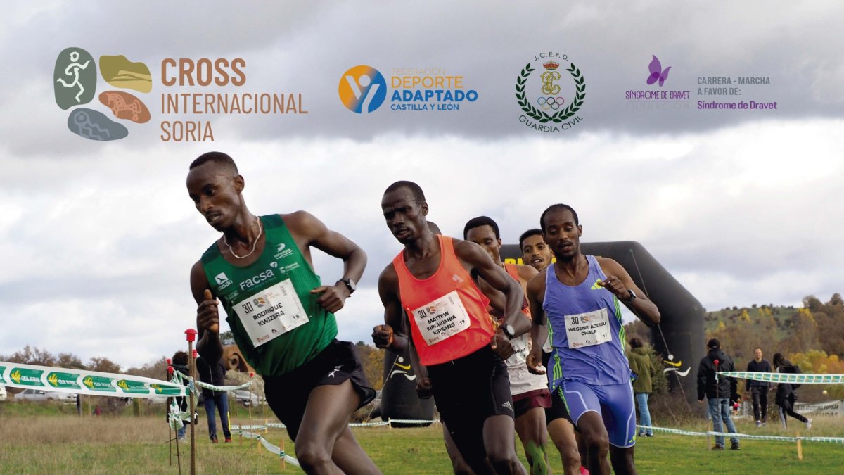 Cartel que anuncia una edición más del Cross de Soria que tendrá lugar el domingo 16 de noviembre.