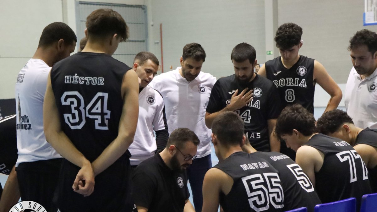 El CSB Décimas en un tiempo muerto.