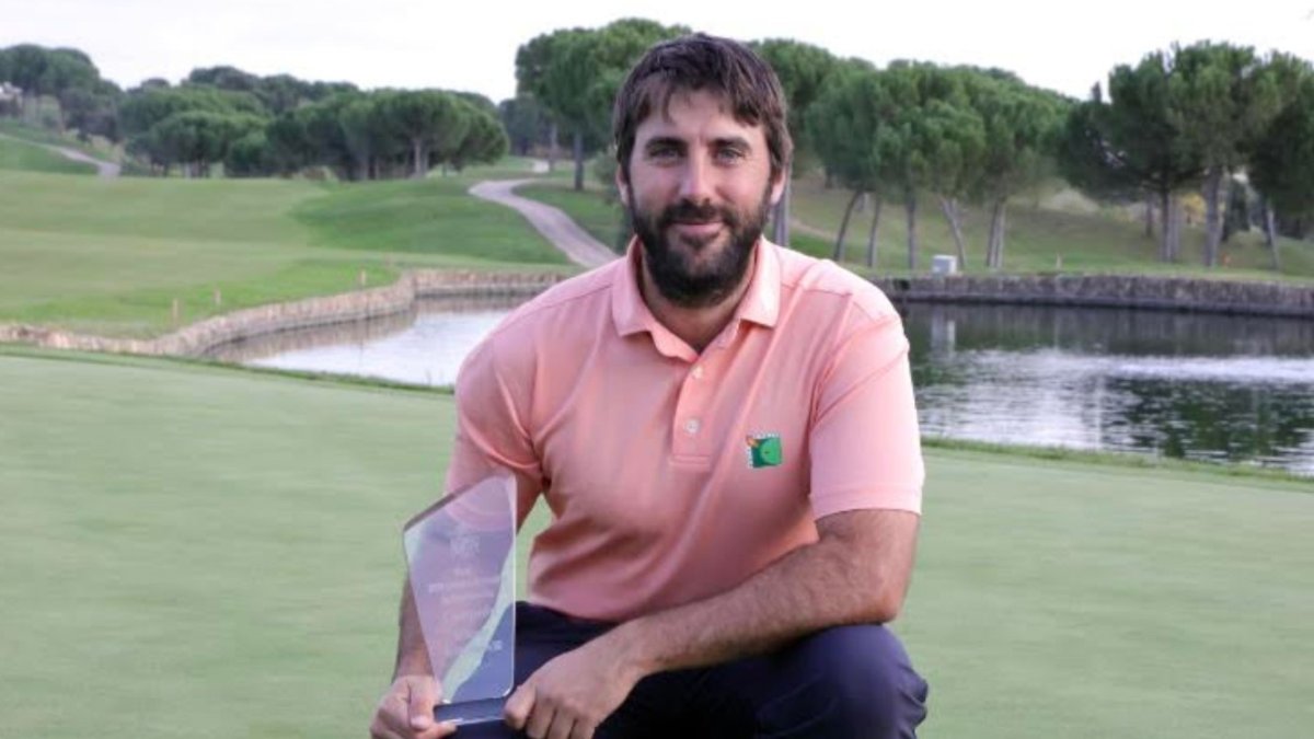 El golfista soriano Daniel Berná.