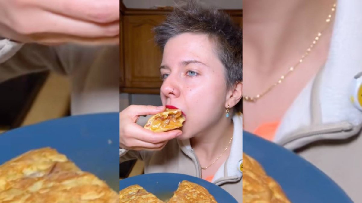 La reacción al probar esta versión de tortilla de patata con ingrediente soriano lo dice todo: crujiente, jugosa y absolutamente adictiva.