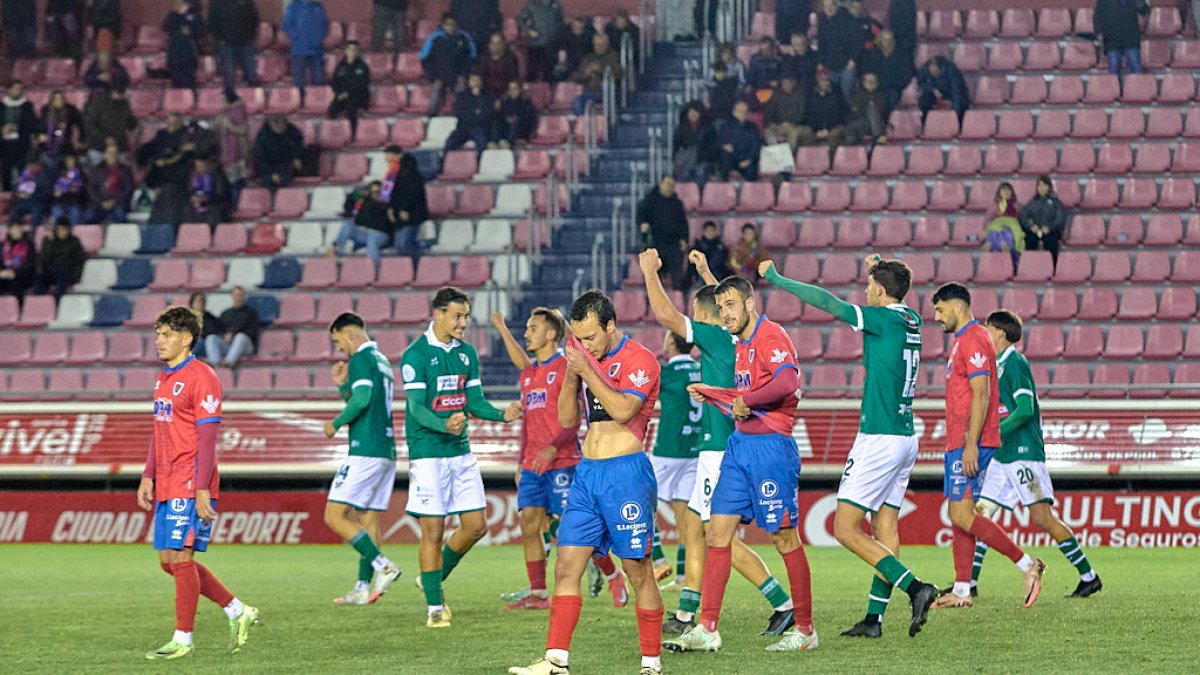 El Numancia visita el domingo a un Coruxo que ganó 1-2 en Los Pajaritos.