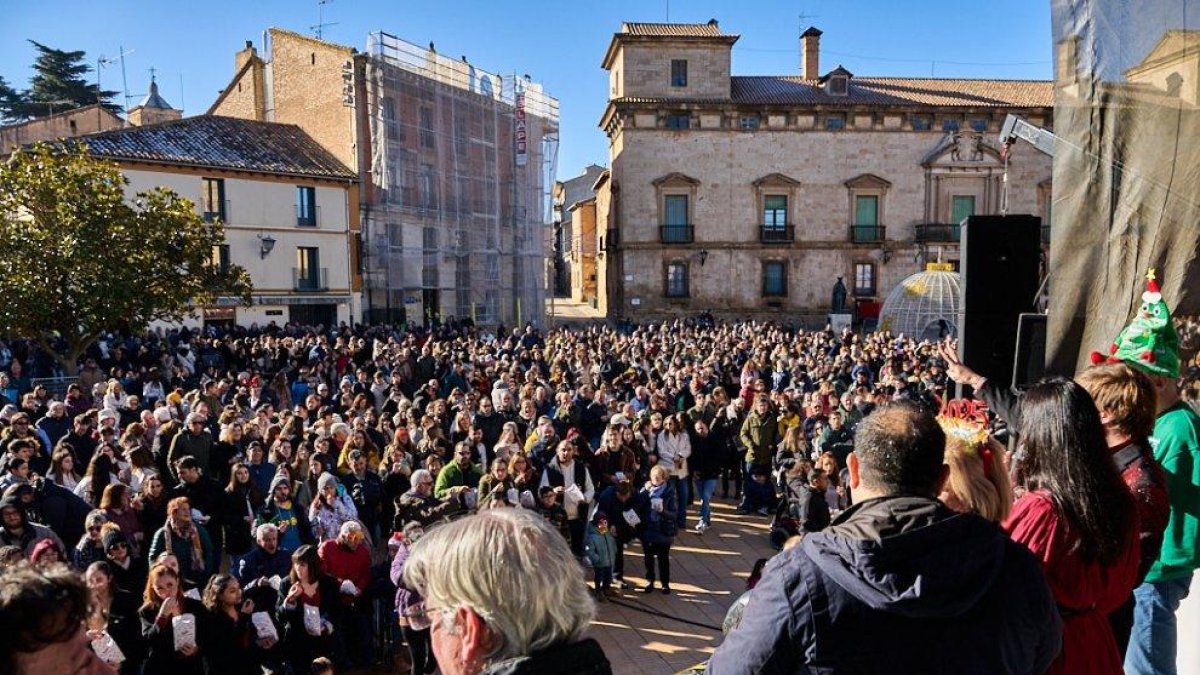 Celebración el año pasado en Almazán.