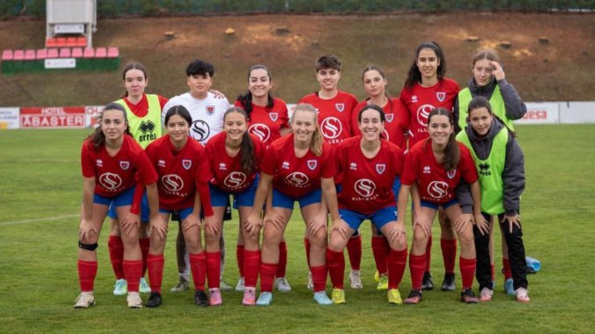 Uno de los equipos del Numancia femenino de esta temporada.