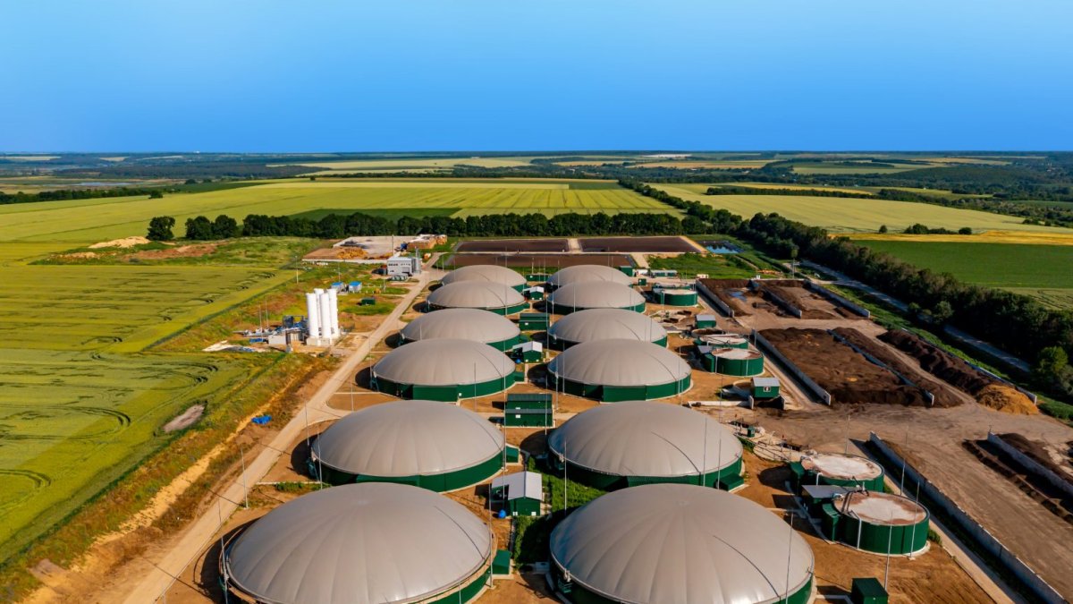 Una de las plantas de biometano de Biorig.