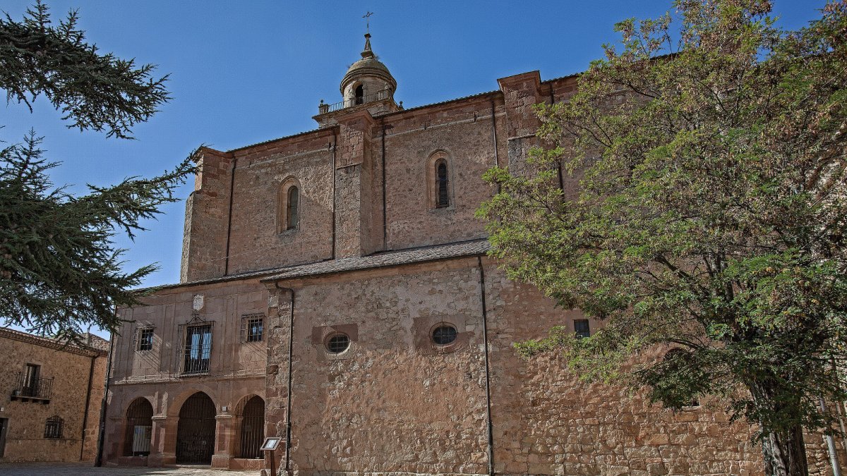 La colegiata de Medinaceli es uno de los templos en los que se autorizó la monitorización.