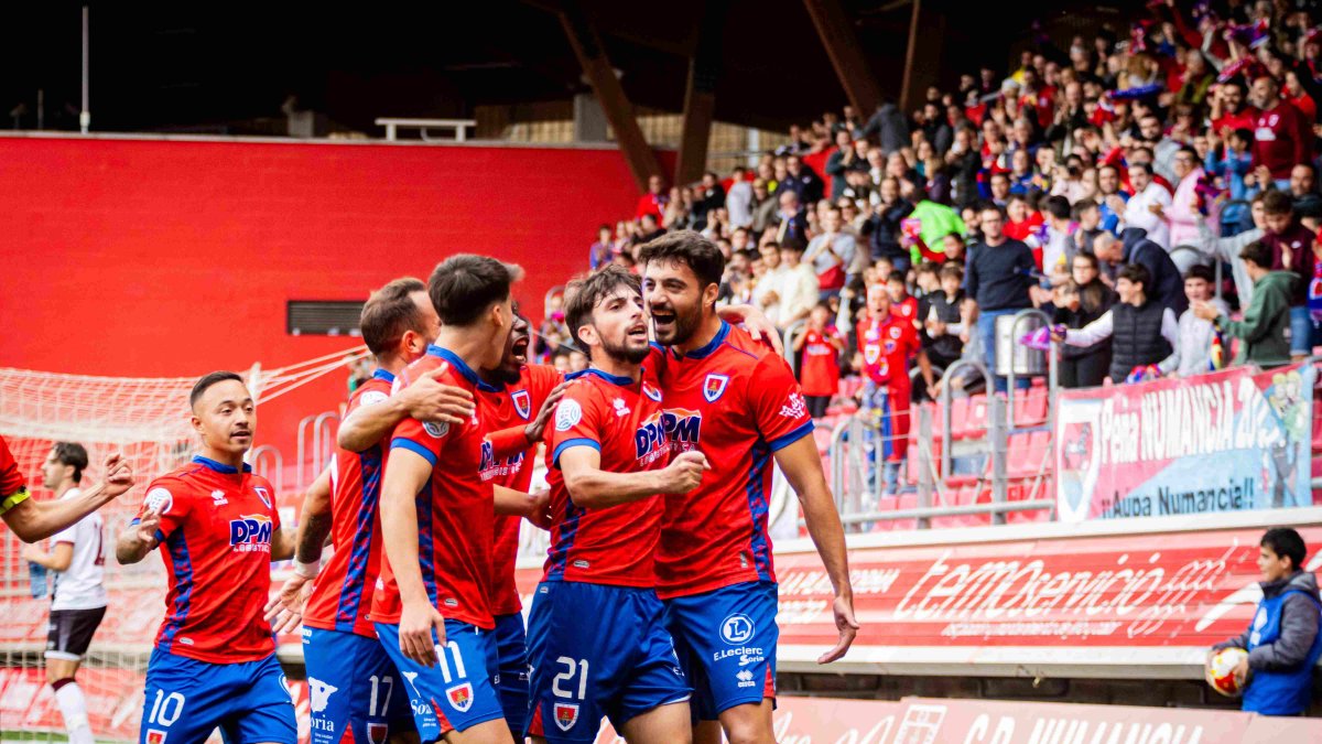 El Numancia ha ganado cuatro partidos en Los Pajaritos y sus números como local sólo los mejora la Segoviana.
