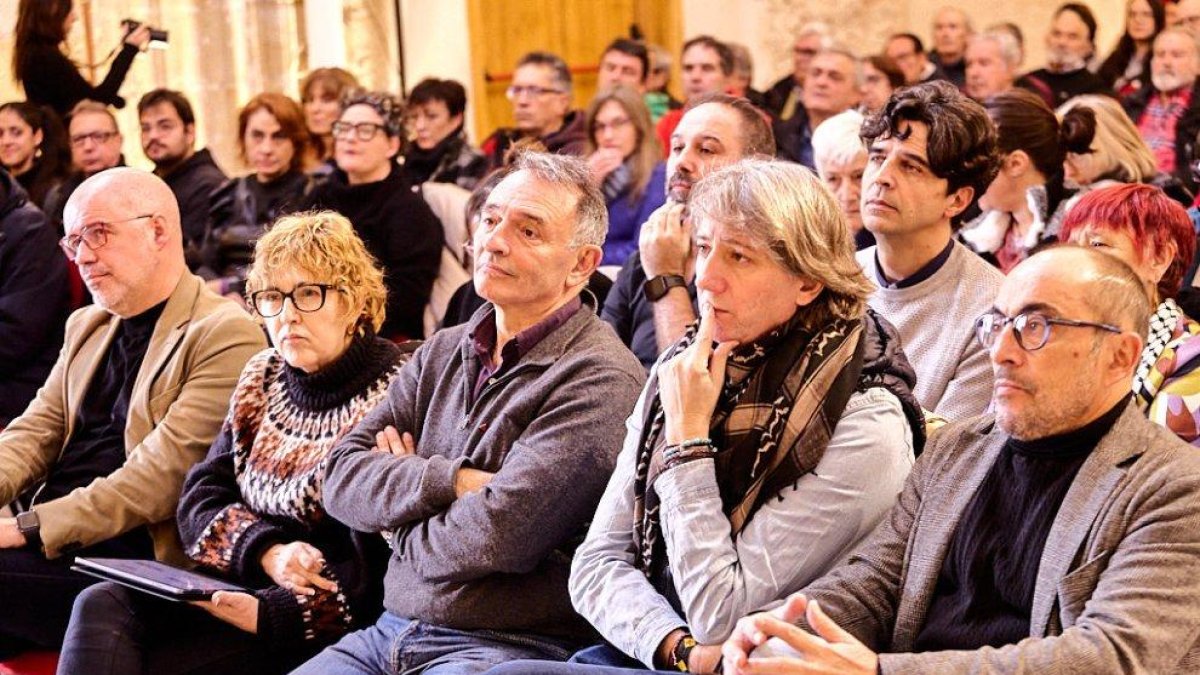 Carlos Martínez durante la asistencia al acto