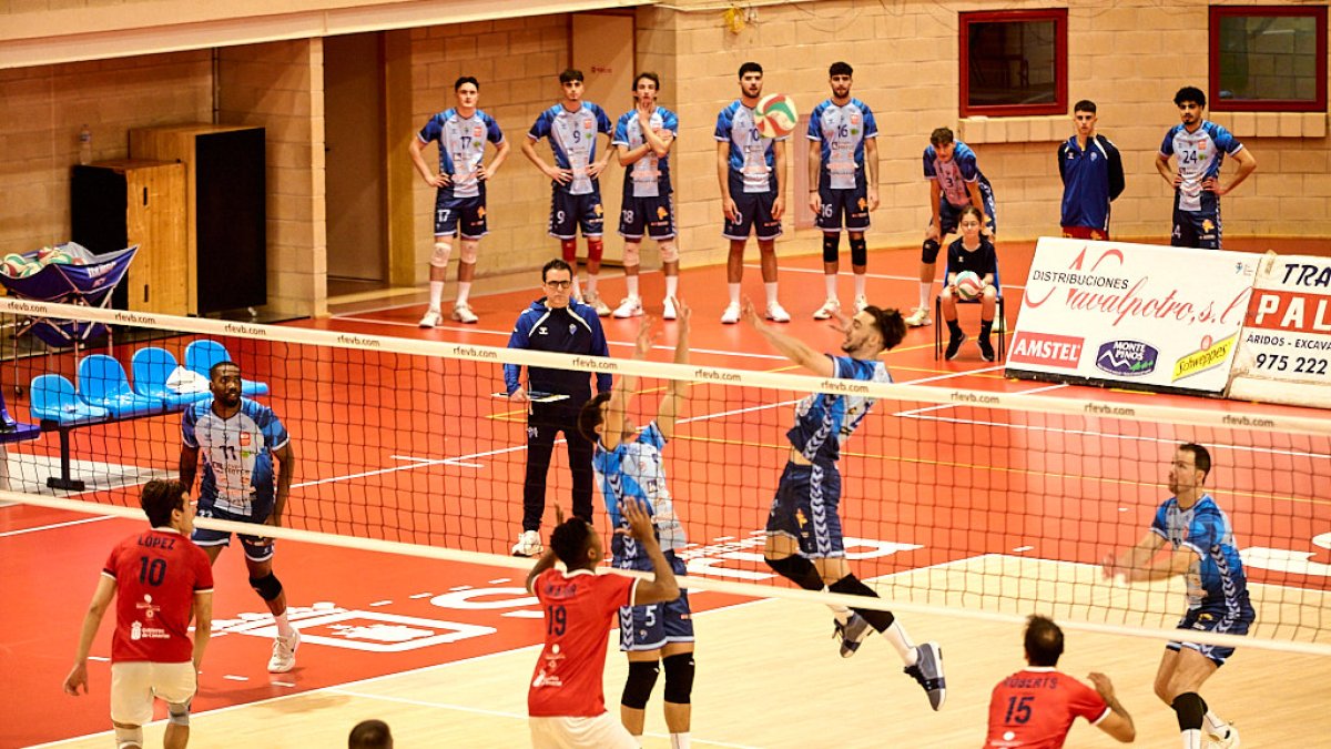 Toribio en el encuentro del pasado sábado en el que el Grupo Herce aplastó a Cisneros.