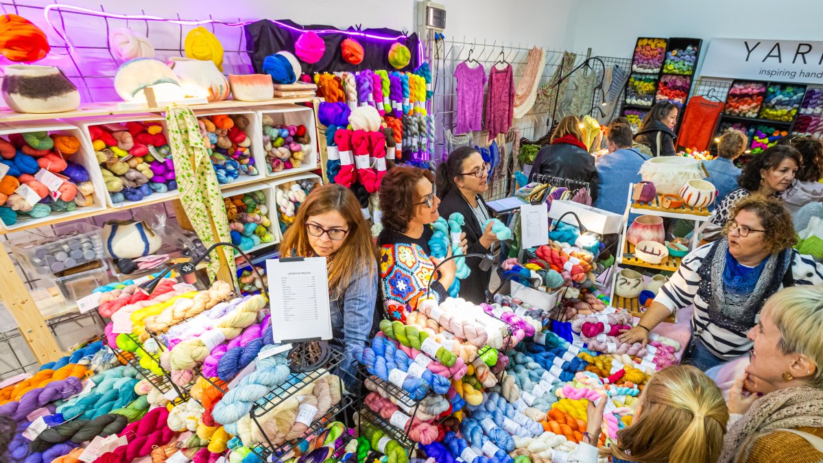 La feria de lanas, uno de las actividades ganadoras del presupuesto participativo.