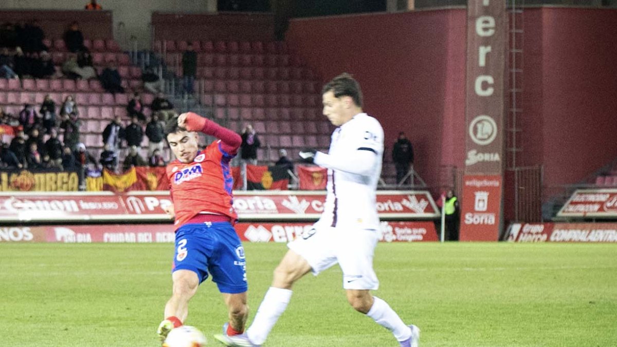 El Numancia vuelve a la Liga tras su paso por la Copa del Rey.