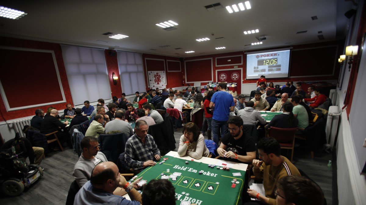 Detalle de una edición anterior del torneo de póker de Aspace.