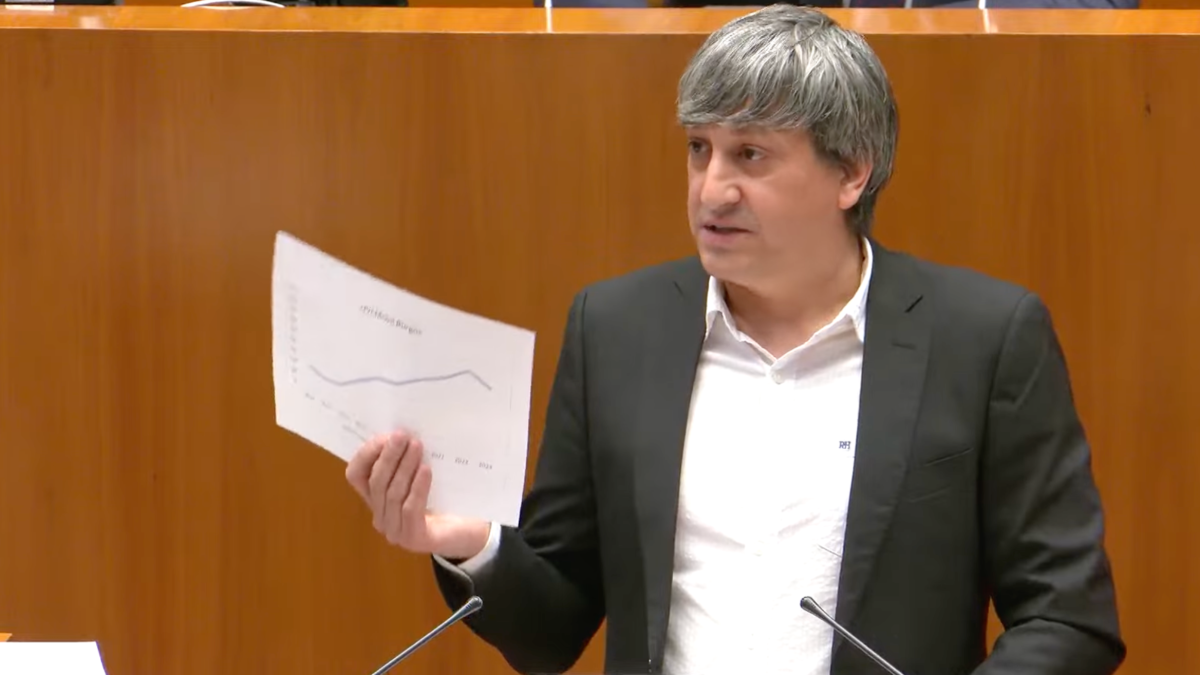 El procurador de Soria Ya, Juan Antonio Palomar.