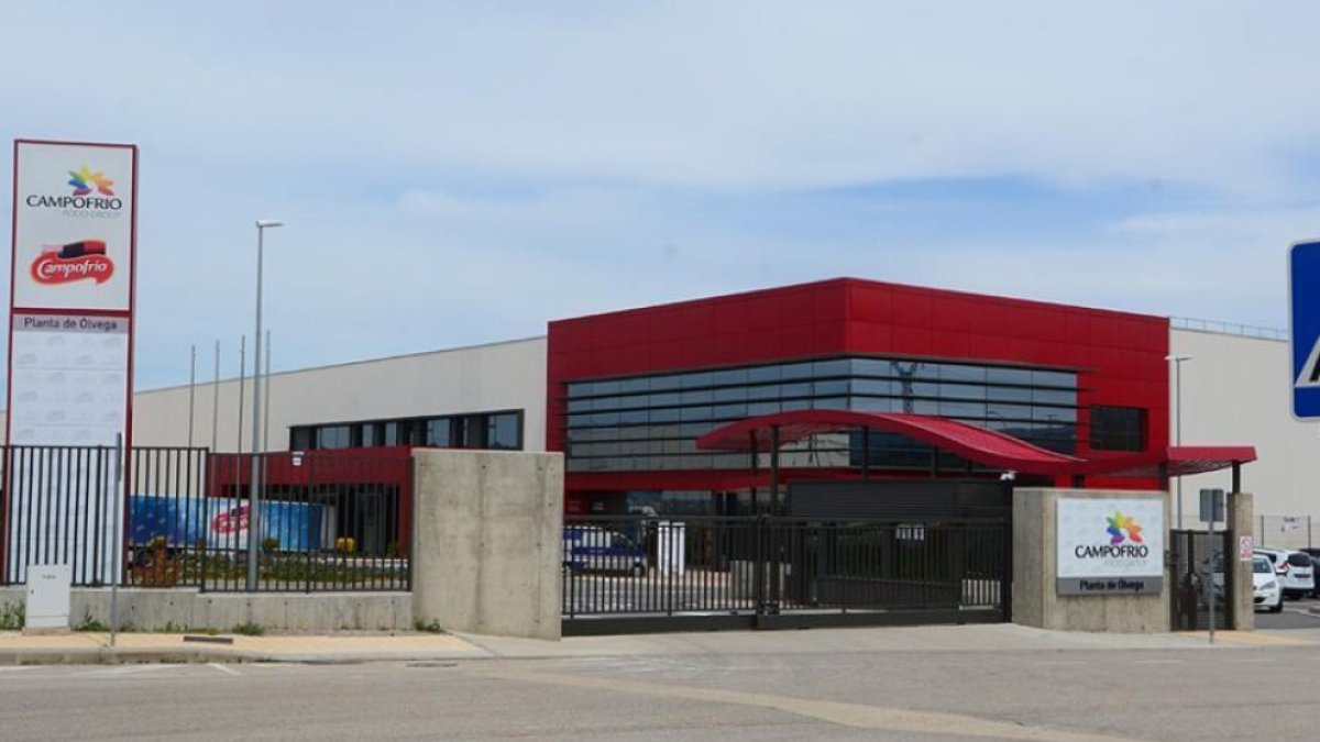 Planta de pizzas de Campofrío en Ólvega