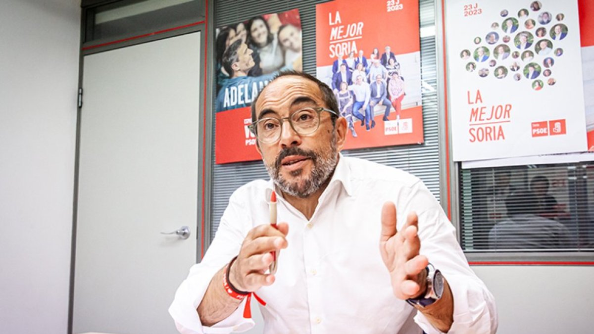 Lusi Rey, concejal del Ayuntamiento de Soria.