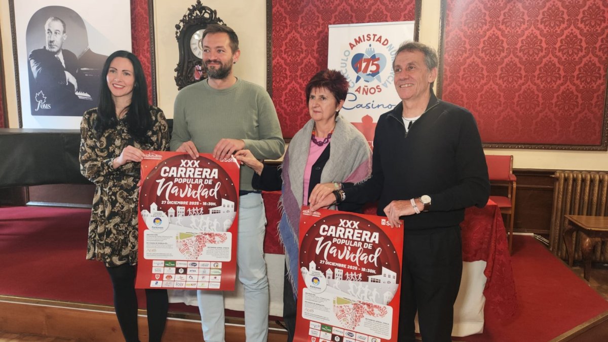 Presentación de la Carrera de Navidad.
