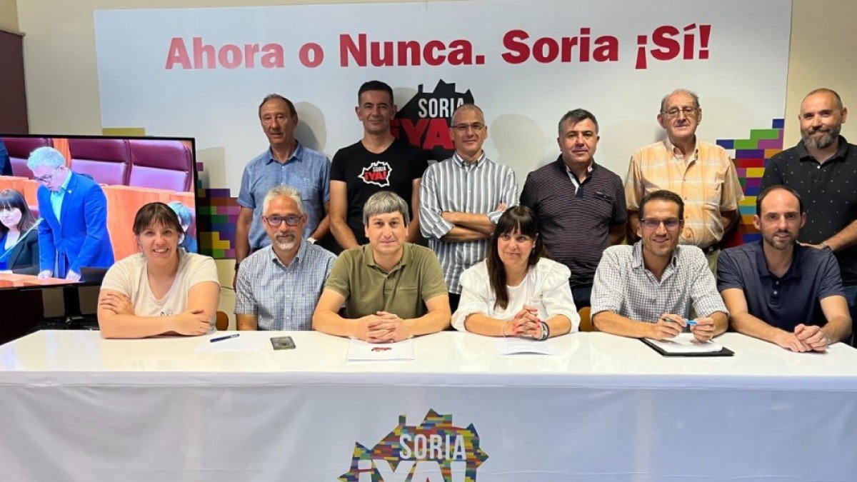 Integrantes de Soria ¡Ya!
