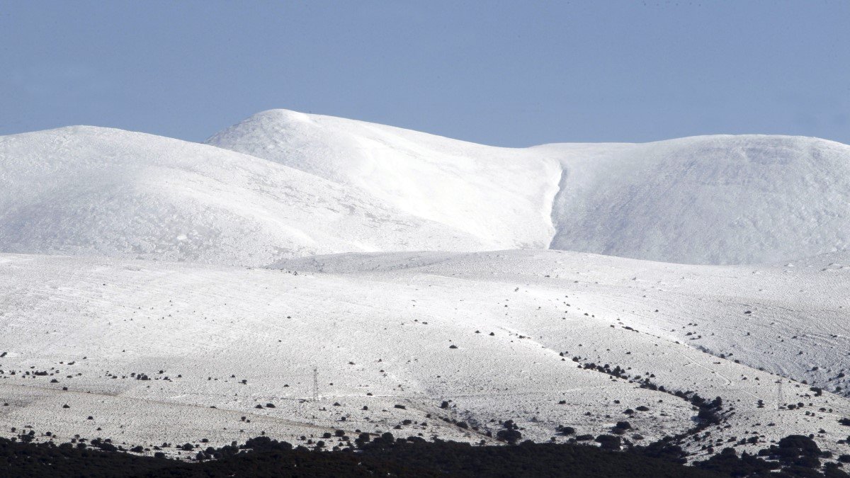 Moncayo nevado en una imagen de archivo.