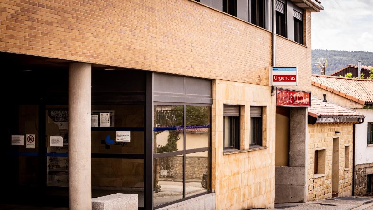 Centro de salud de Covaleda en una imagen reciente.