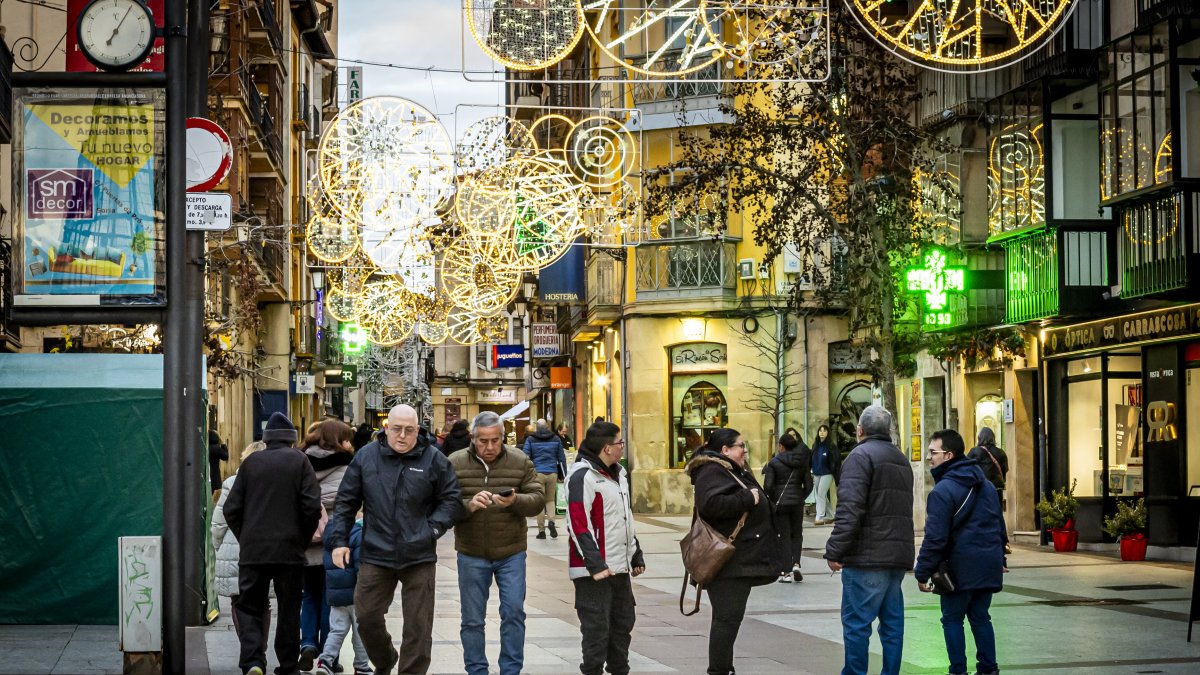 Calle El Collado de la capital.