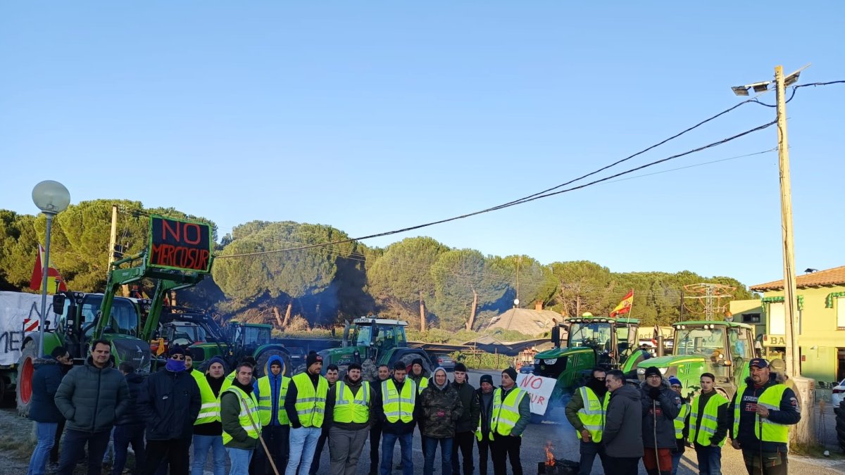 Las concentraciones más representativas fueron en la Venta de Valcorba y San Esteban.