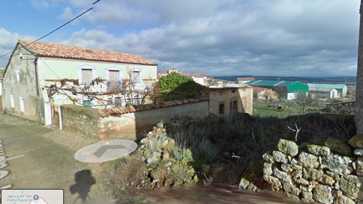 Imagen de parte del casco urbano de Fuente Tovar en una captura de Google Maps.