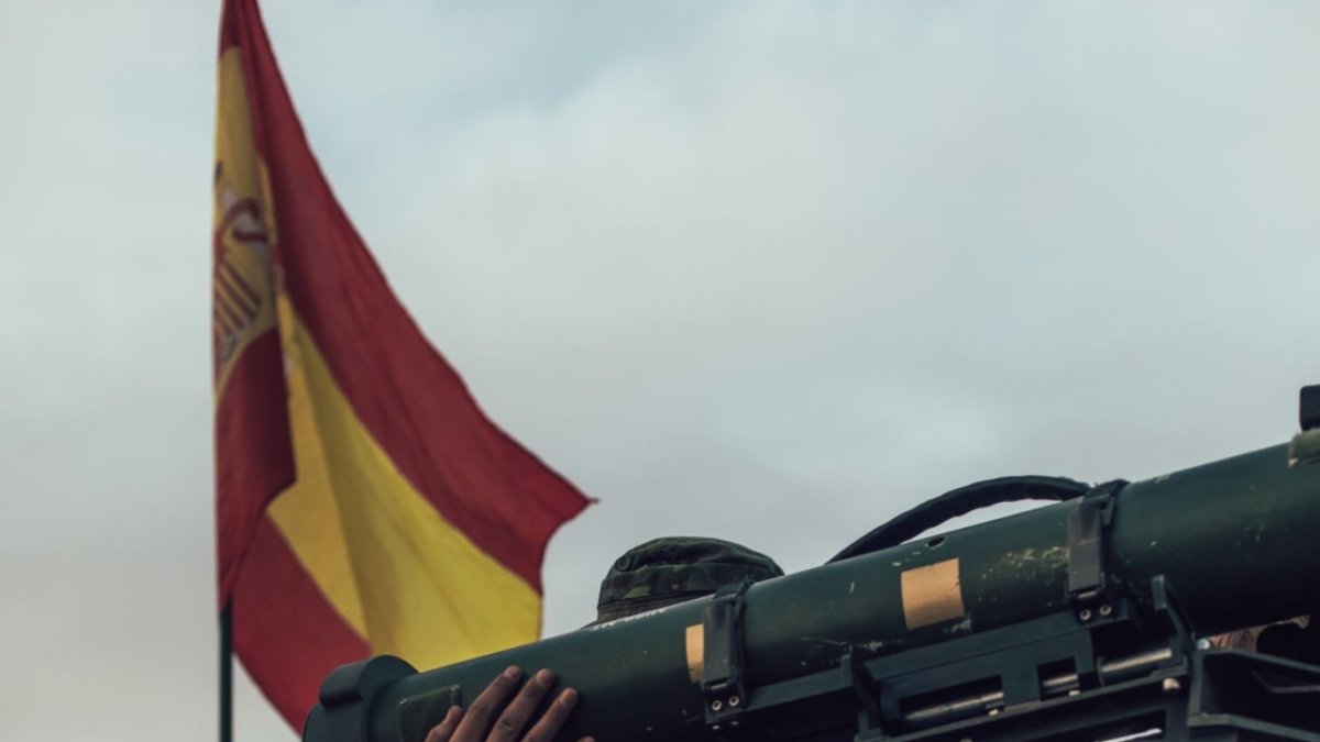 Miembro del Ejército español.