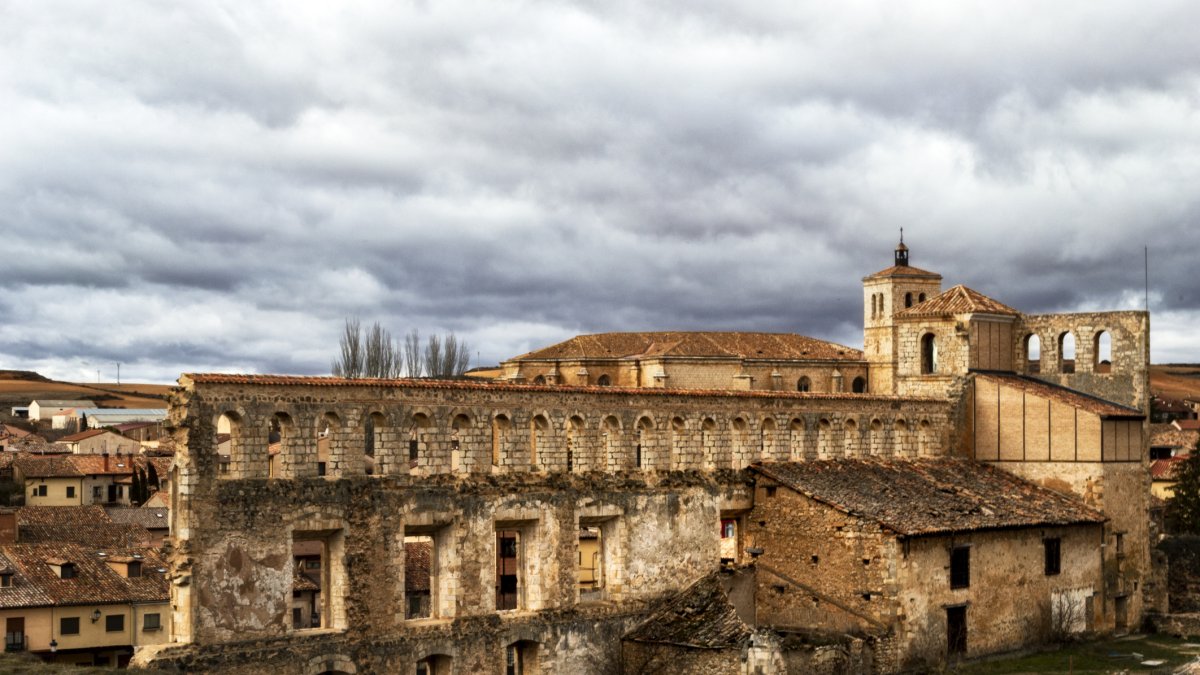 Imagen del Palacio de Berlanga en la actualidad por la parte de atrás.