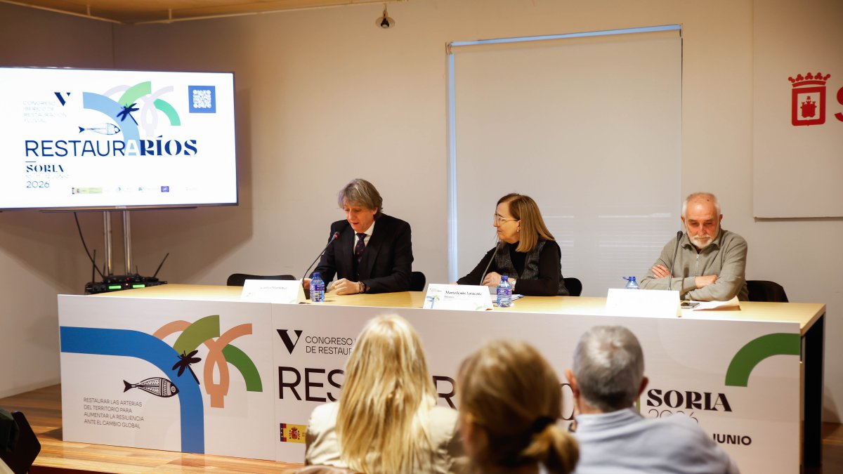 Presentación del congreso ´RestauraRíos 2026´.