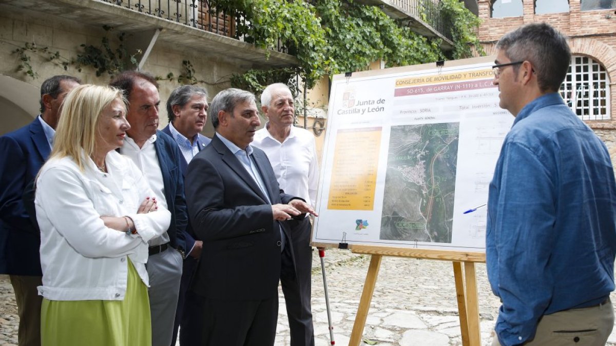 Presentación del proyecto de la variante de Yanguas.