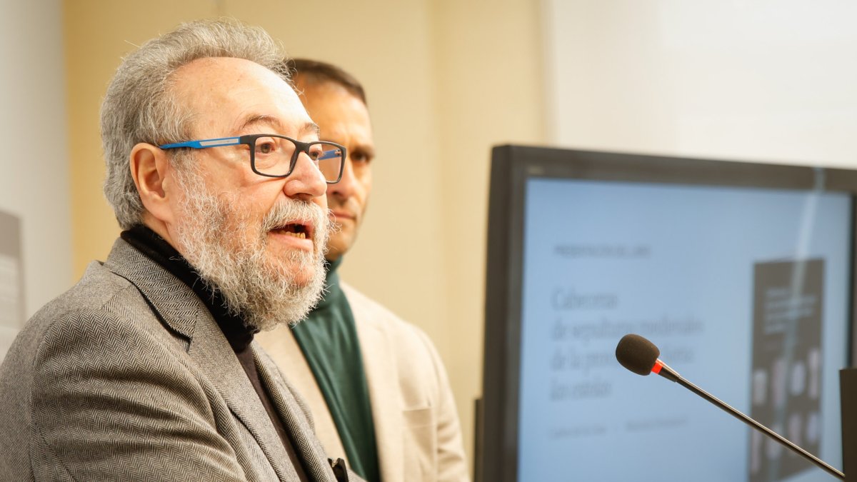 Carlos de la Casa y Enrique Rubio, en la presentación.