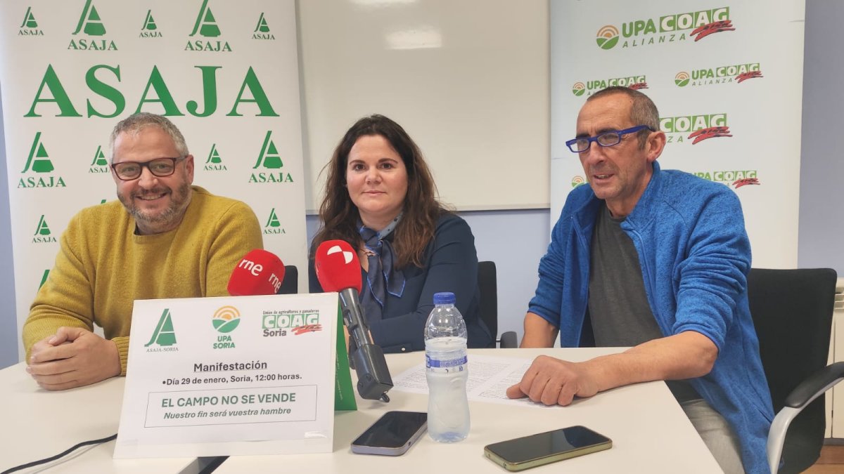 Alfredo Cabrerizo, Ana Pastor y Raúl Ramírez, en rueda de prensa este viernes.