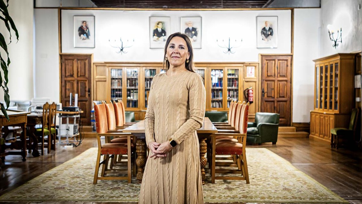 María Luisa García es presidenta de la Audiencia Provincial de Soria.
