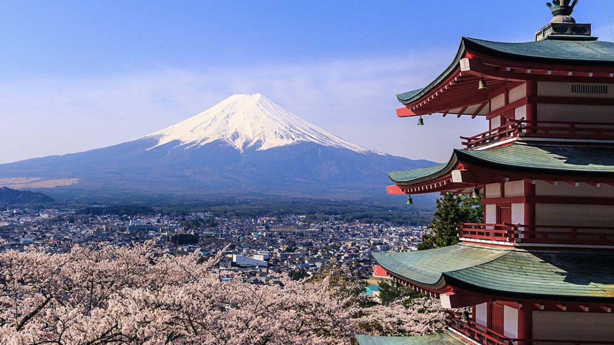 Paisaje característico del país japonés.