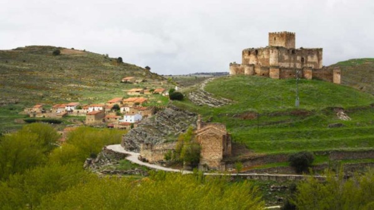 Castillo de Magaña, en Soria.