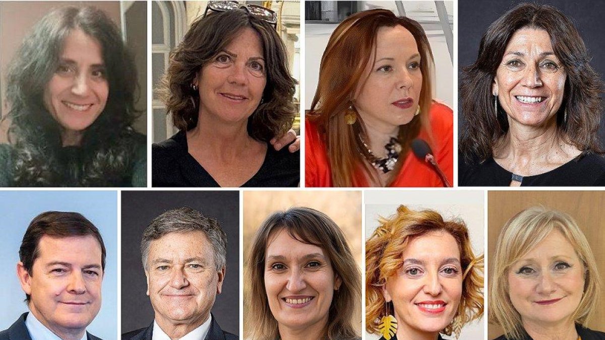 Cabezas de lista del PP a las Cortes de Castilla y León.