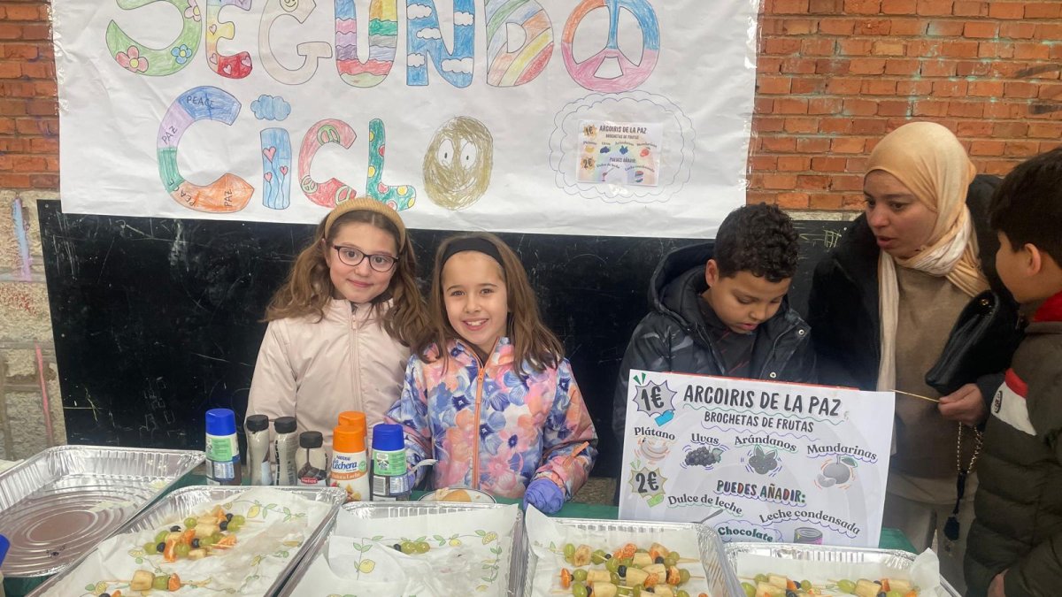 Un acto solidario para concienciar a los niños