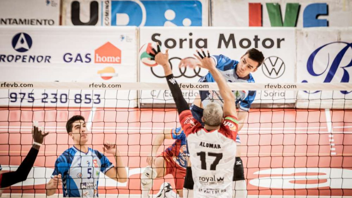 El voleibol soriano sigue de dulce con el Grupo Herce