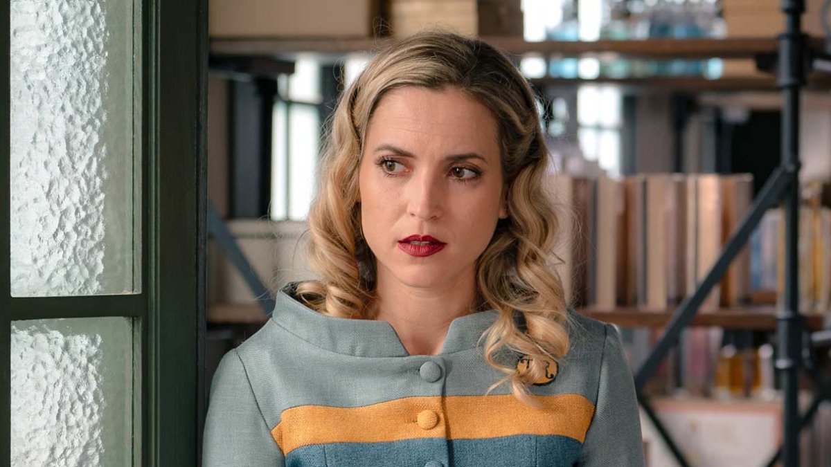 Ana Carlota Fernández, la soriana Valentina Somoza en la ficción.