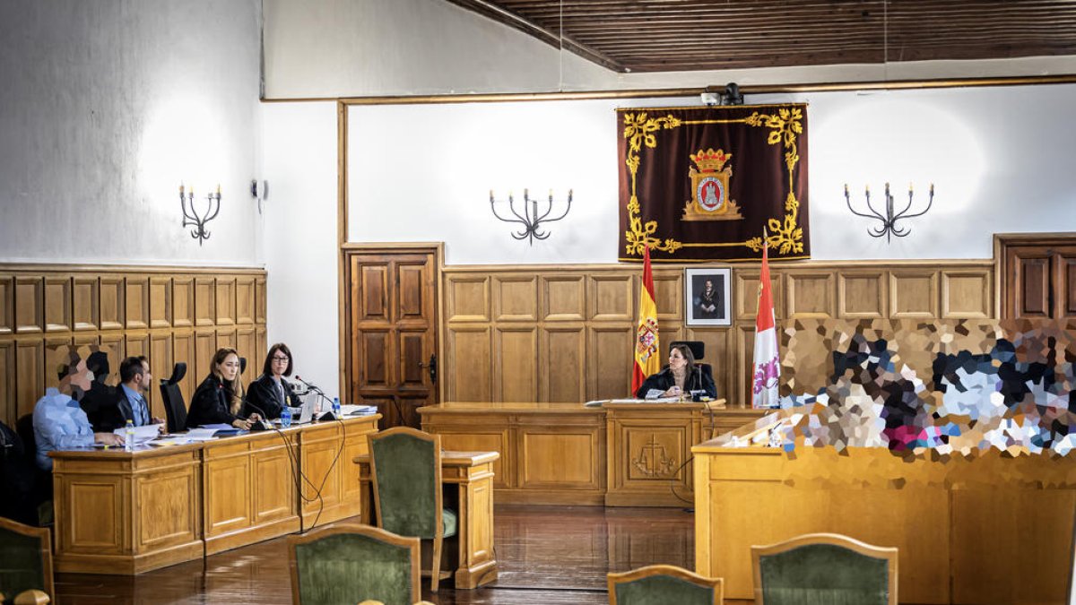 Juicio por jurado popular por amenazas condicionales en la Audiencia Provincial de Soria.