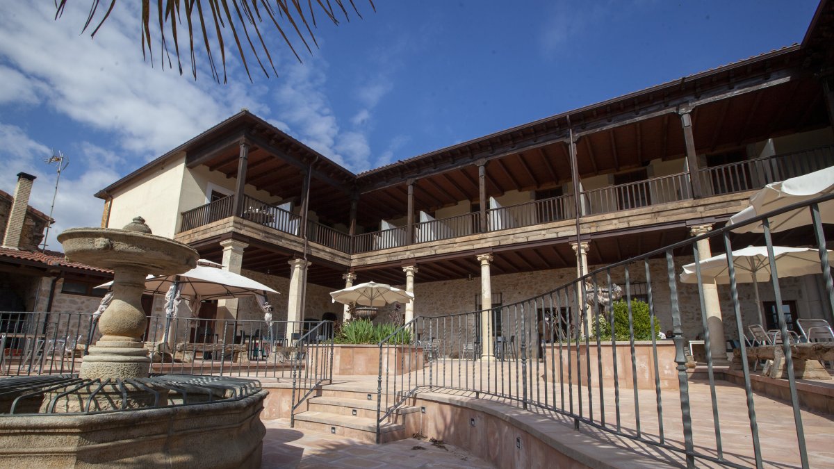 Patio interior del Palacio de Avellaneda.