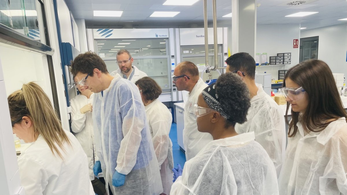 Visita de Asovica a Cyndea Pharma.