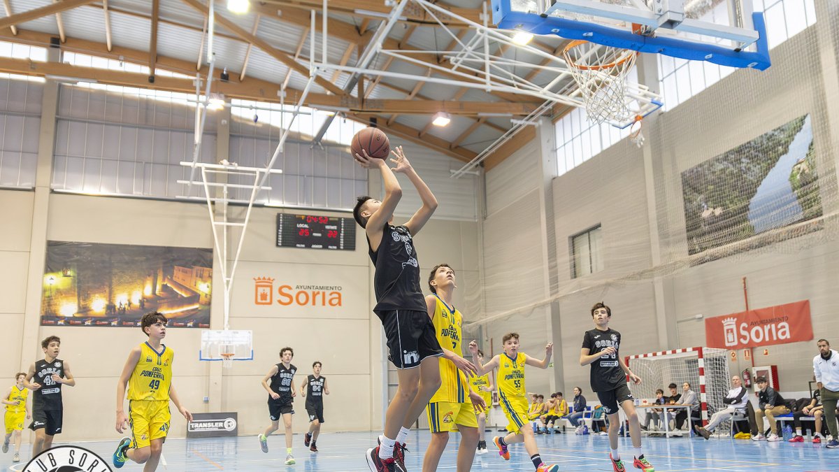 Uno de los equipos del CSB durante un partido de esta temporada.