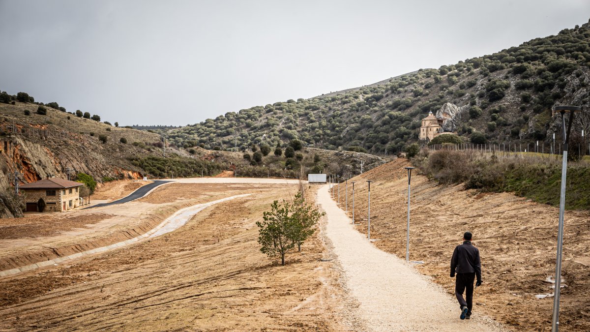 Terrenos recuperados de la antigua depuradora.