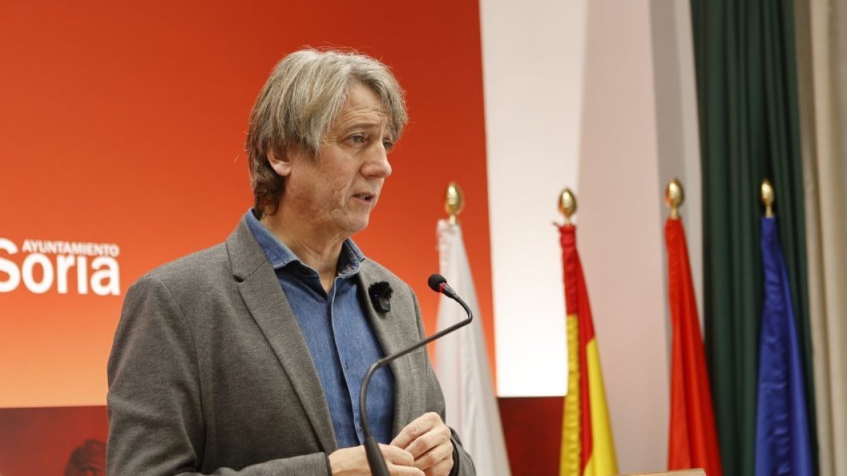 Carlos Martínez Mínguez, alcalde de Soria.