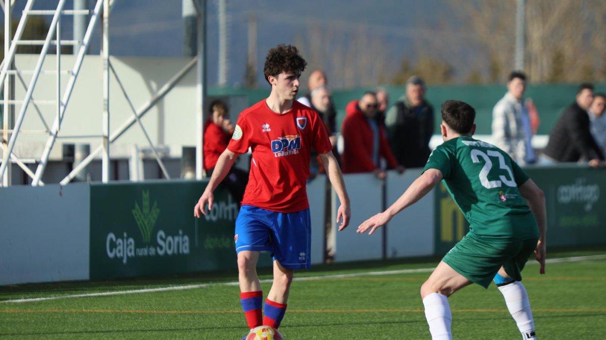 El Numancia B era superado por el Mansillés por 0-1