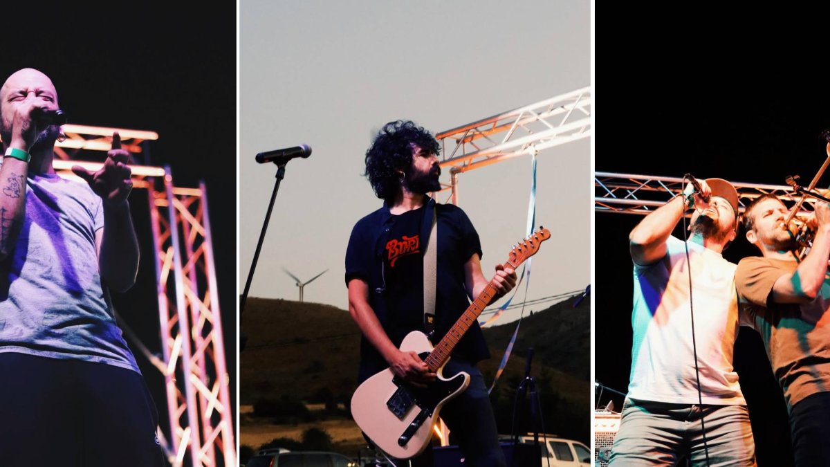 Actuaciones en directo durante Luminaria Sound 2025, el festival rural de Pedro (Soria) que combina música en vivo y comunidad en plena comarca de Tiermes